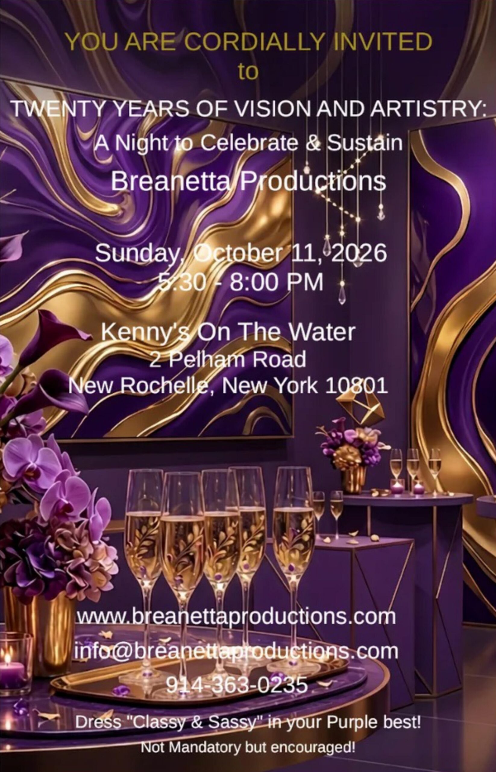 20th Anniversary Invite